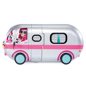 اسباب بازی ماشین 4 در 1 LOL Surprise سری OMG مدل Glamper Fashion Camper _اسباب بازی عروسک دخترانه